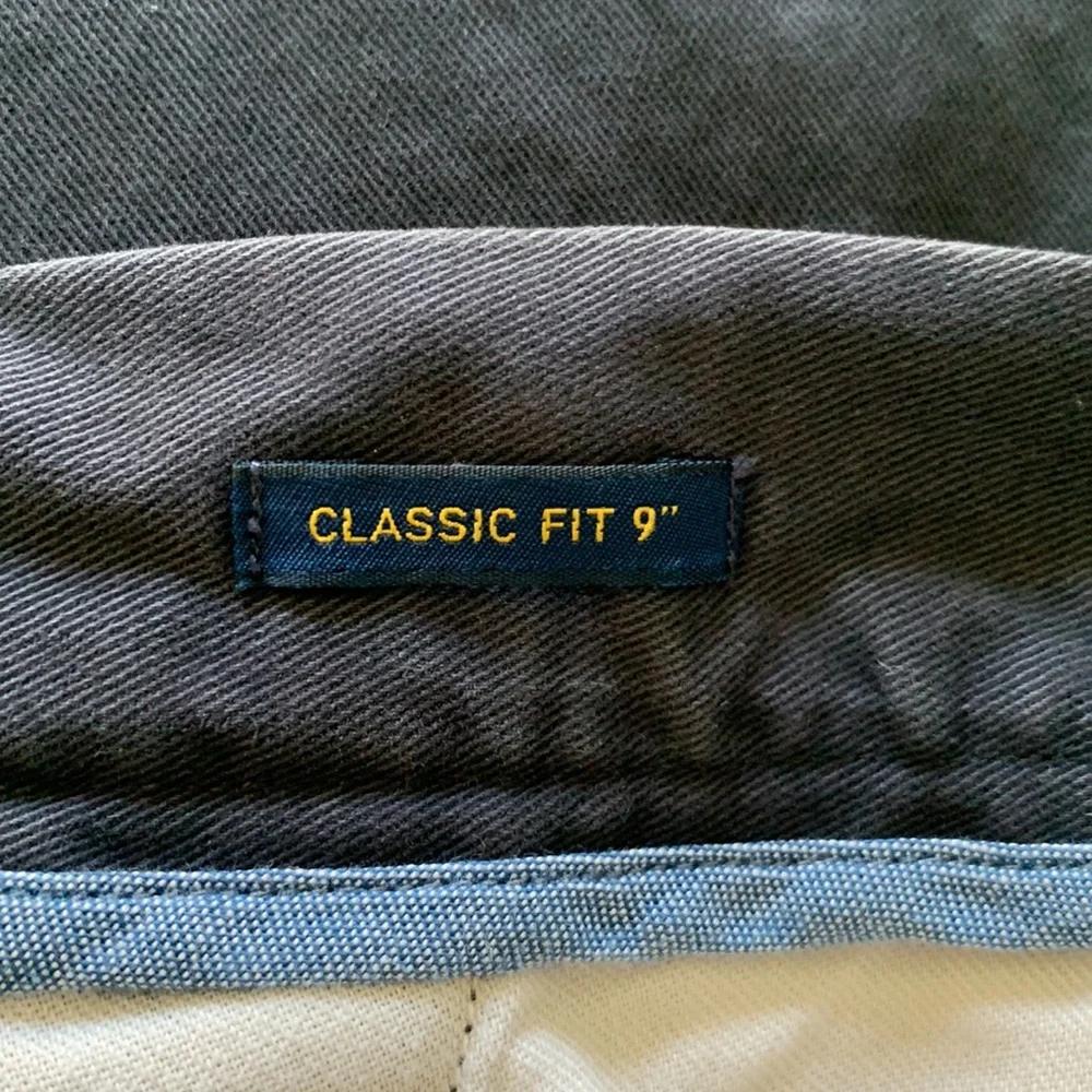 POLO RALPH LAUREN Shorts Gray Classic Fit 9” Sustainable Cotton 35